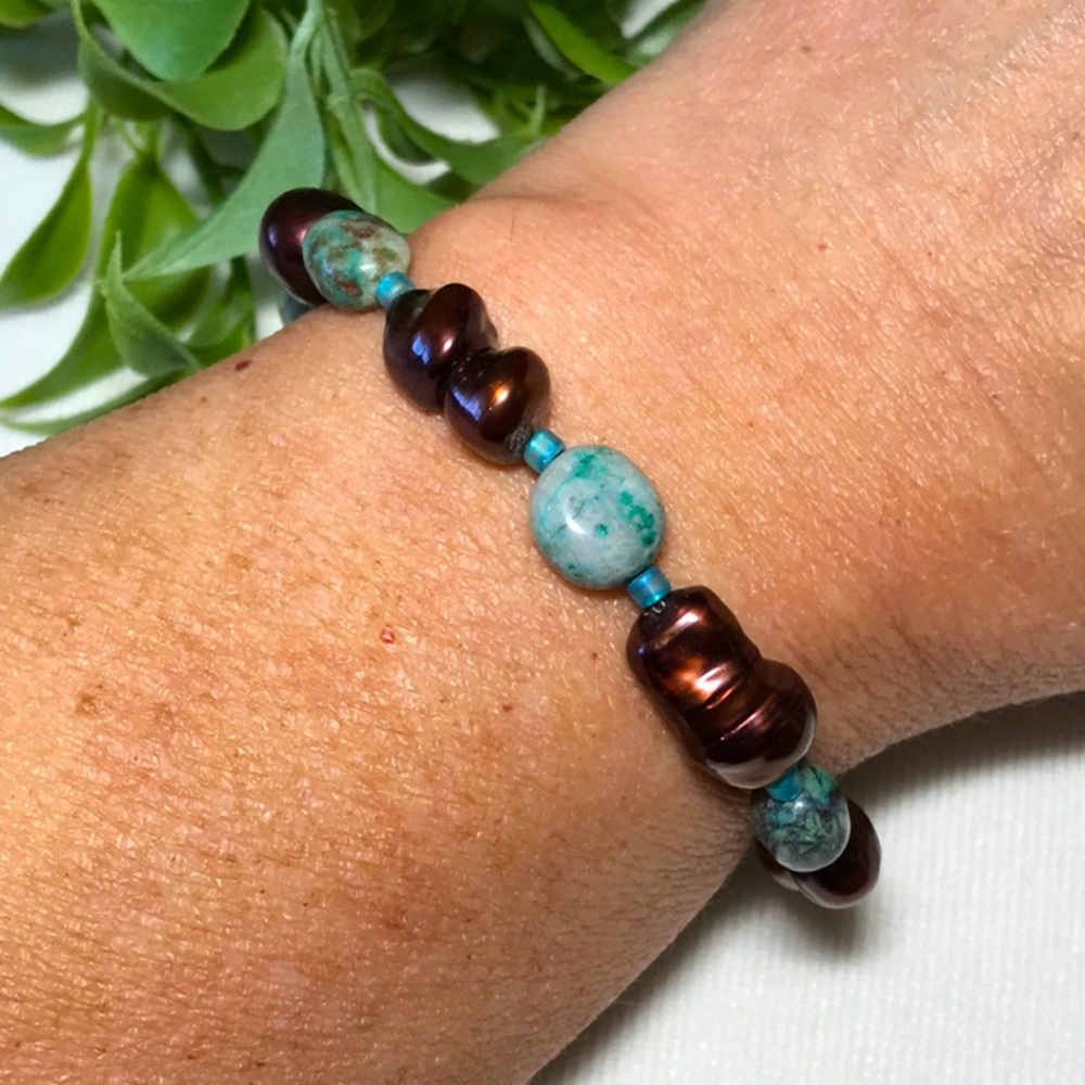💐💐 Handcrafted Pearl Bracelet 💐💐